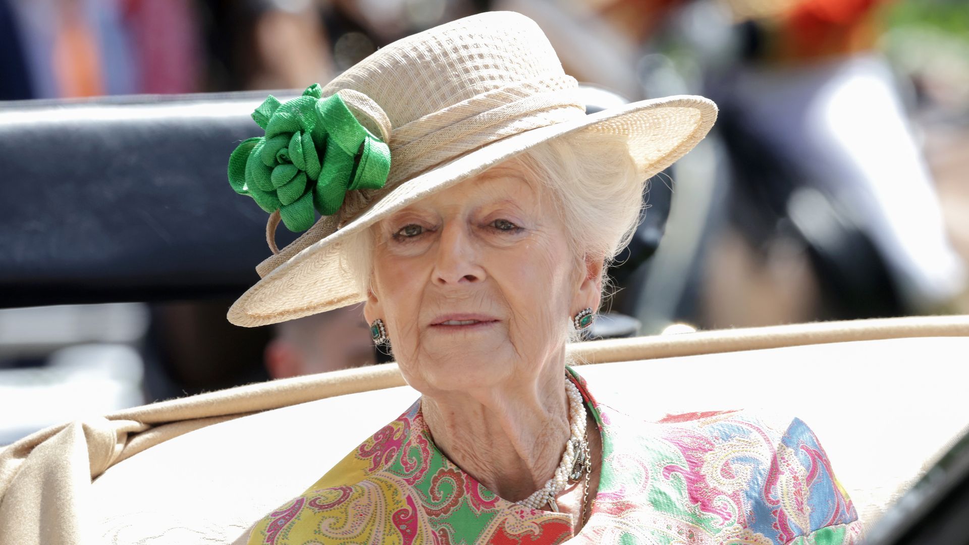 Princess Alexandra makes rare public appearance with King Charles