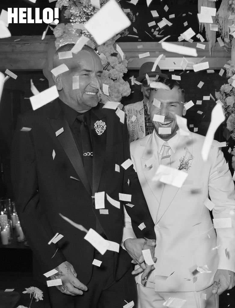 The wedding comes 15 years after Tony and Stavros met for the first time on a dating site