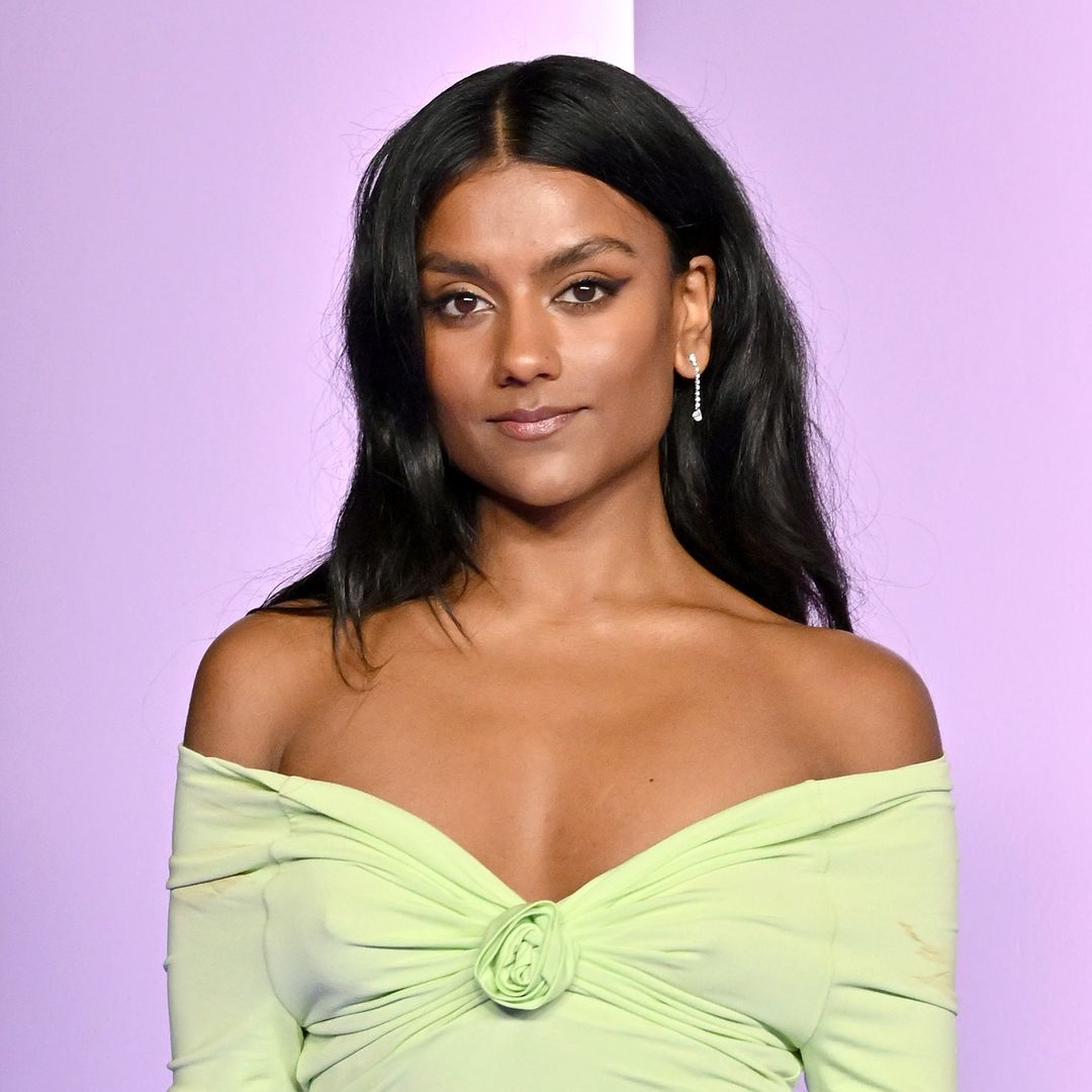 Simone Ashley's yellow bodycon dress is a spring dream