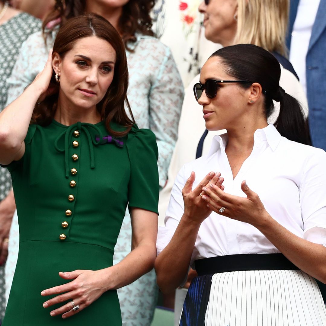 Meghan Markle's awkward 1-word joke that fell flat with the Princess of Wales