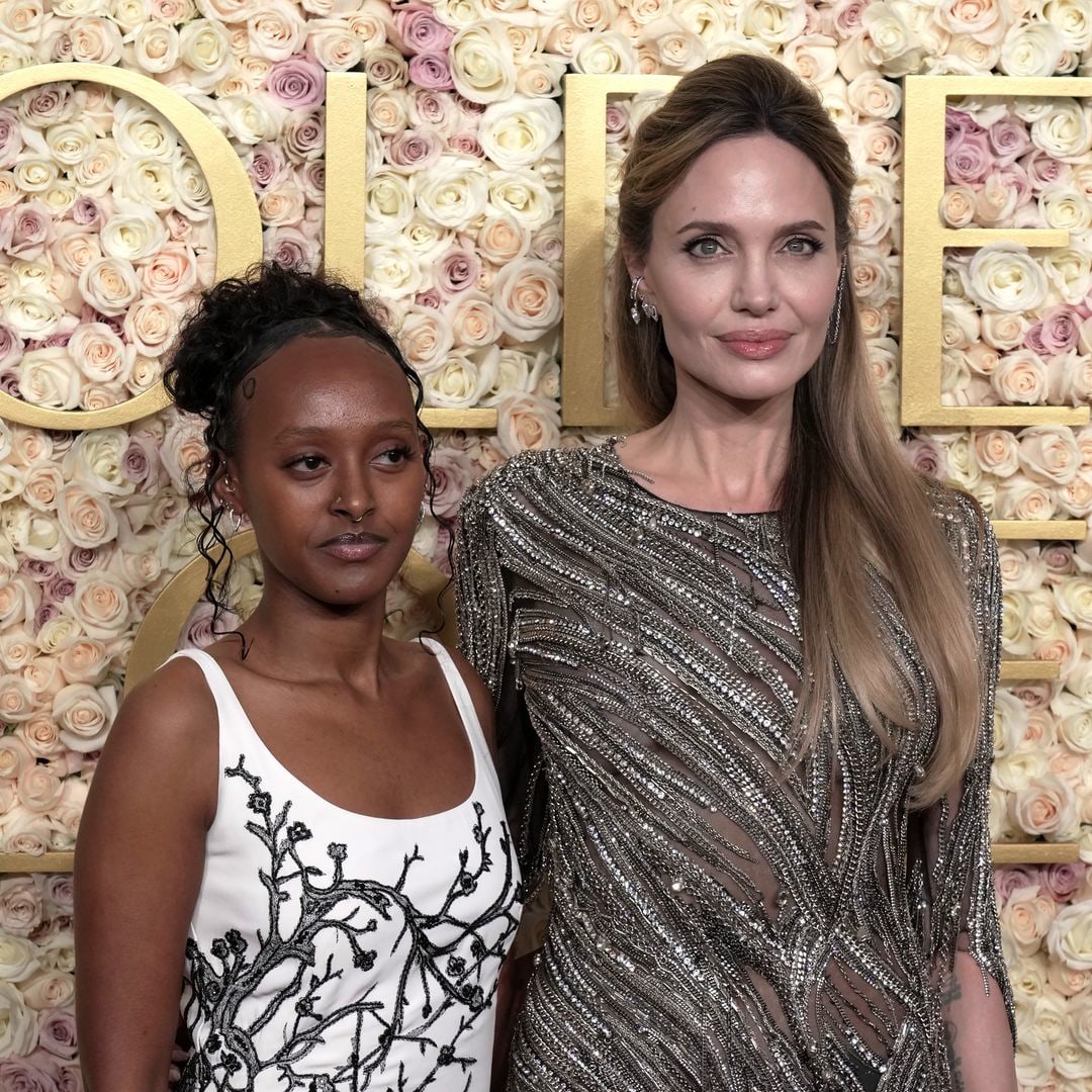 Angelina Jolie's daughter Zahara enjoys night out in Hollywood at swanky restaurant during college break