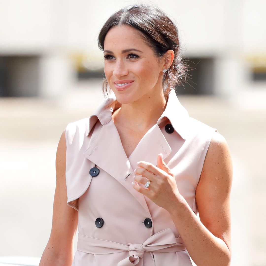 Meghan Markle wore a divisive snake print bandage dress and you totally missed it 