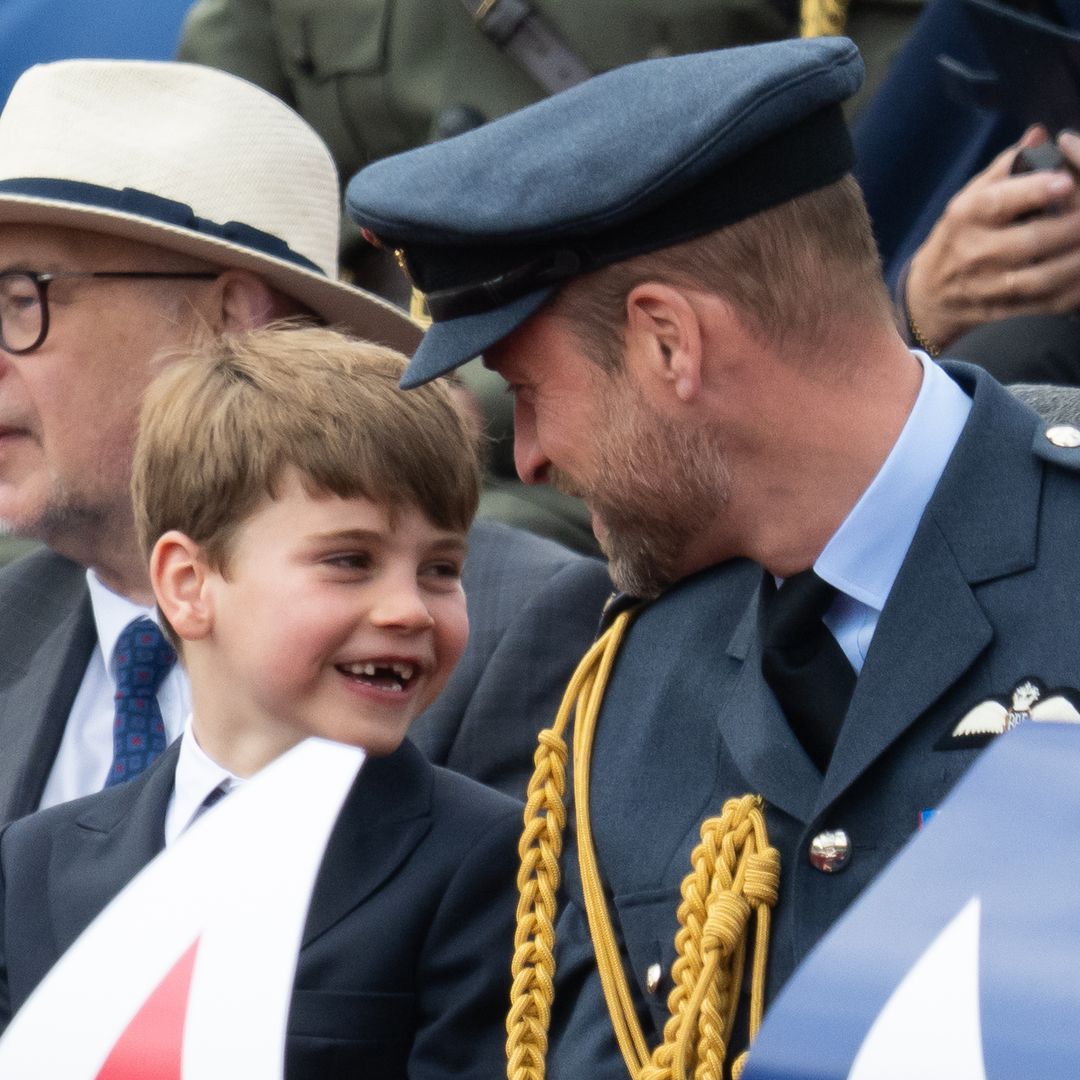 Prince Louis' unexpected gesture for dad Prince William